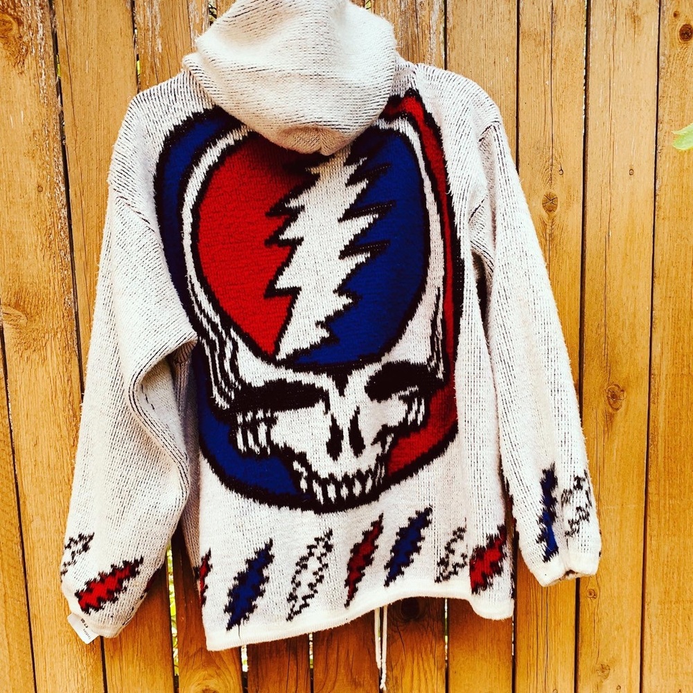 Grateful Dead Jacket - 100% Alpaca Wool